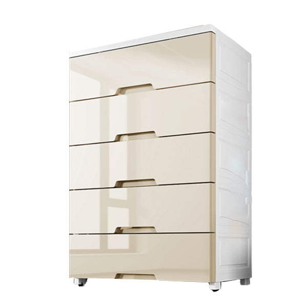 Lingerie Chest  Contemporary Plastic Chest with Drawers for Bedroom