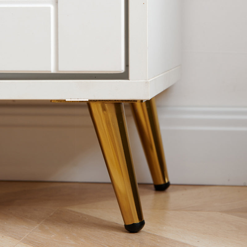 Urban Closed Back Standard Wood Shelf Bookcase for Living Room