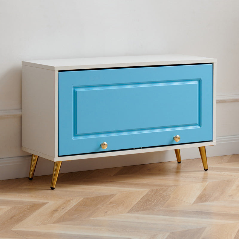 Urban Closed Back Standard Wood Shelf Bookcase for Living Room