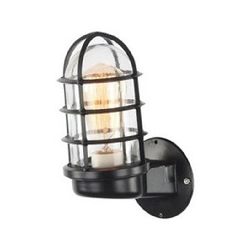 1-Light Geometric Wall Light Sconce Modern Style Metal Wall Mounted Lights