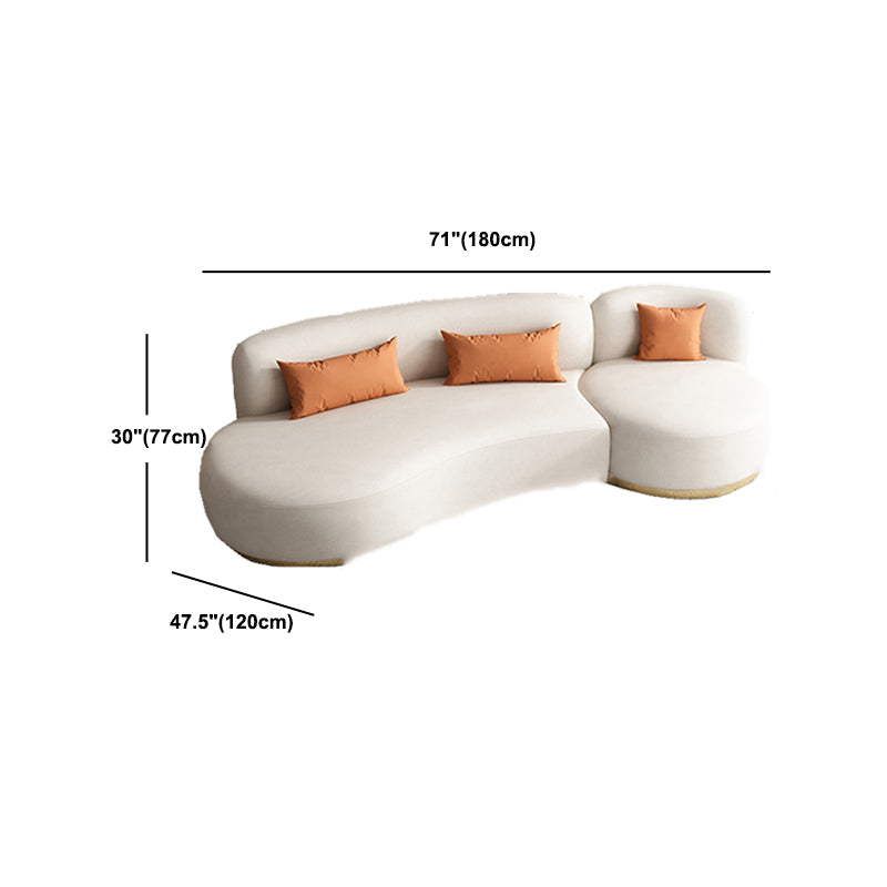 Contemporary 33.5" H Faux Leather Armless Sofa For Living Room