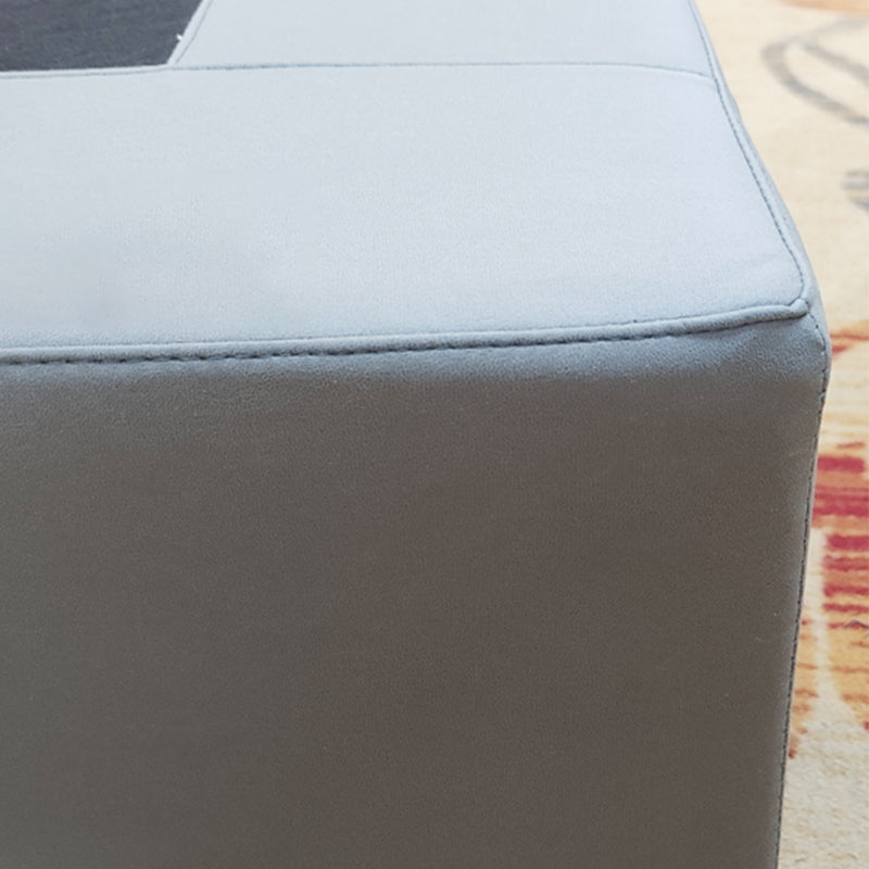 Contemporary Upholstered Wooden Bed Frame , 9.84" Platform Bed