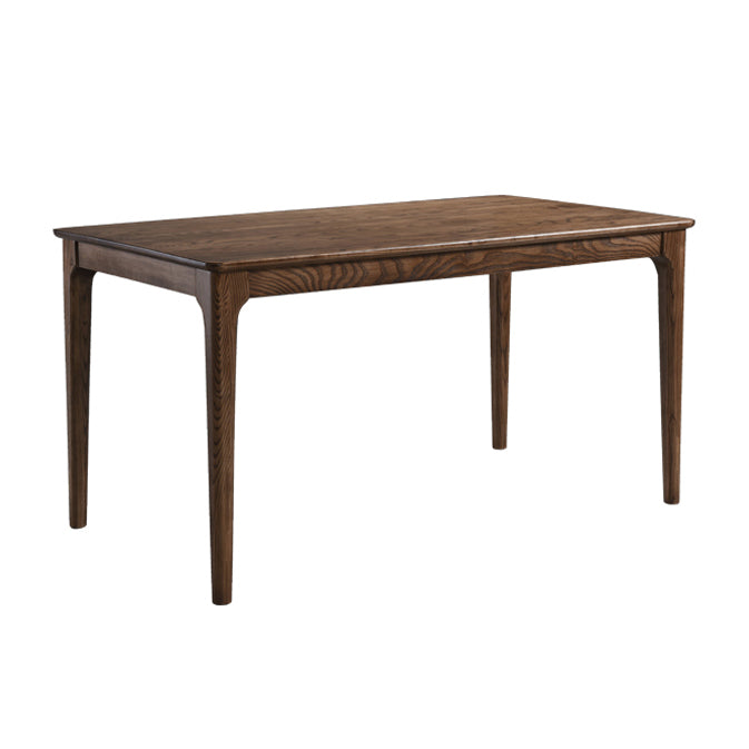 Rectangle Dining Site Table Simplicity Style Solid Wood Table with 4-foot