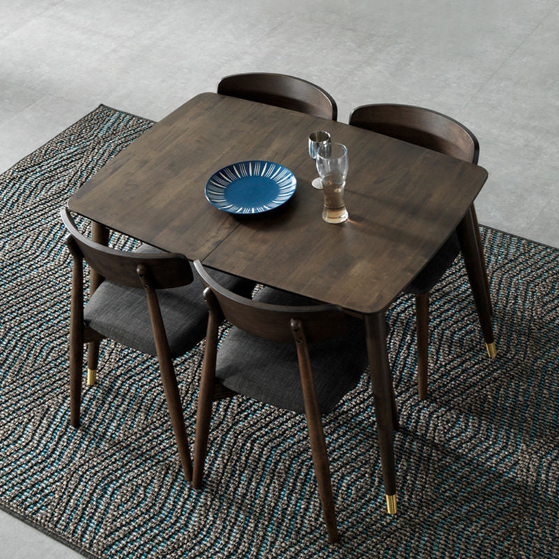 Traditional Luxury Furniture Rectangle Solid Wood Dining Site Table for Home