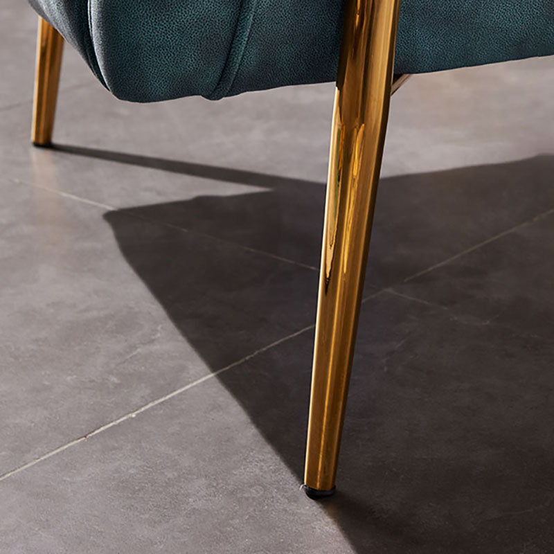 Nordic Style Metal Dining Chairs Upholstered Side Chairs for Restaurant Use