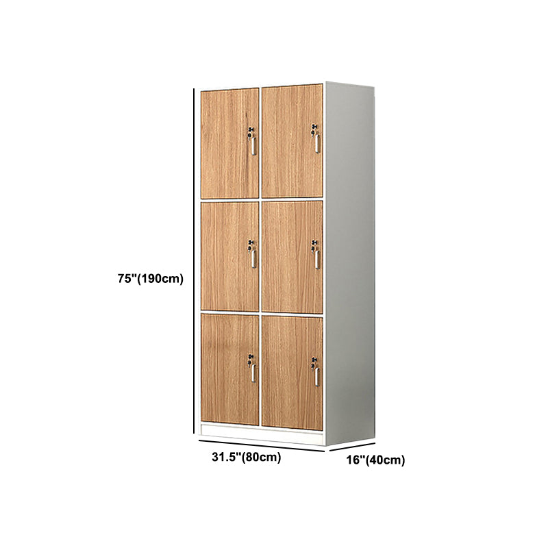 Manufactured Wood Storage Cabinet Contemporary Indoor Cabinet with Hinged Door