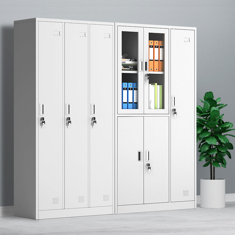 Metal Wardrobe Cabinet Contemporary Hinged Wardrobe Closet for Home