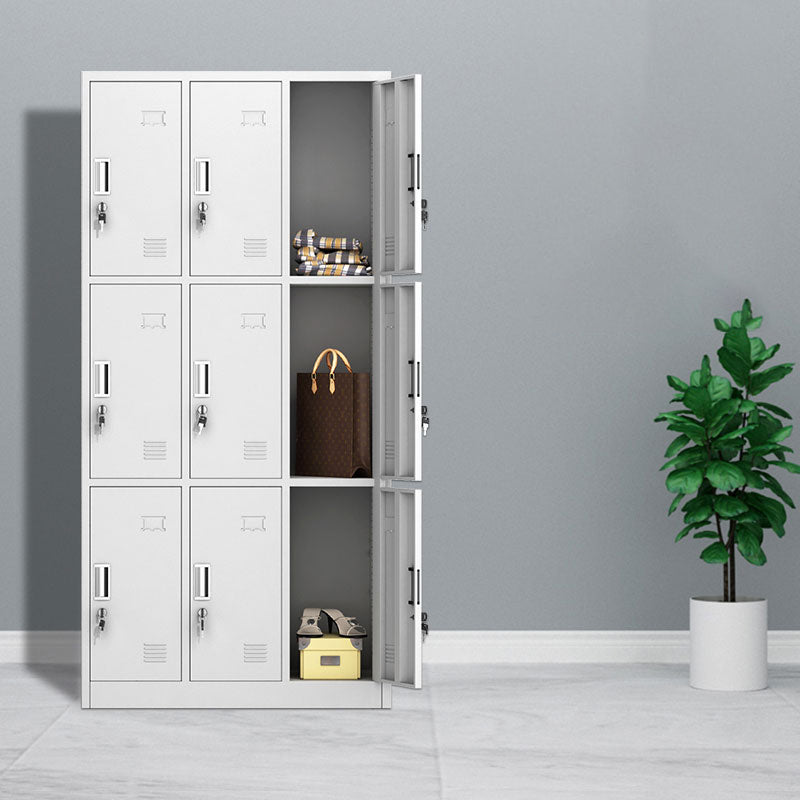 Metal Wardrobe Cabinet Contemporary Hinged Wardrobe Closet for Home