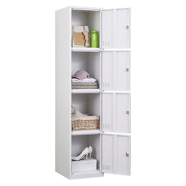 Contemporary Hinged Wardrobe Closet Metal Wardrobe Cabinet for Home