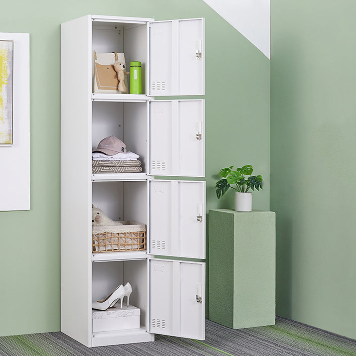 Contemporary Hinged Wardrobe Closet Metal Wardrobe Cabinet for Home