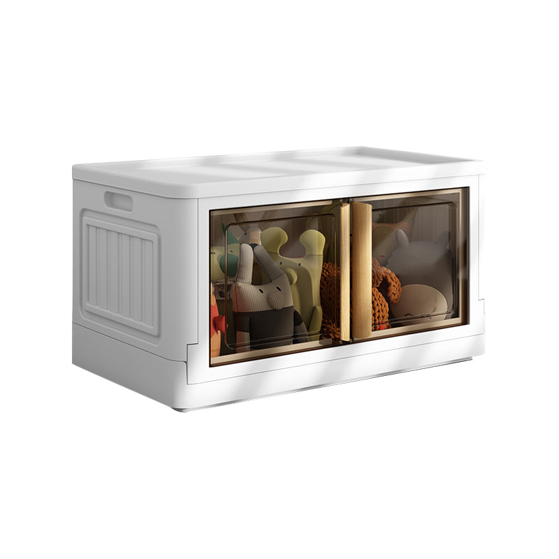 Contemporary Plastic Storage Cabinet Hinged Wardrobe Cabinet