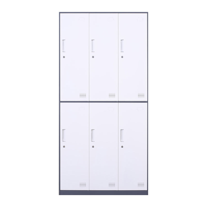 Metal Hinged Wardrobe Cabinet Contemporary Wardrobe Armoire for Home