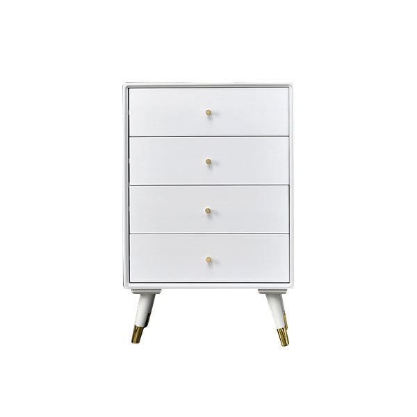 Vertical Wooden Lingerie Chest Modern Bedroom Storage Chest with 4 / 5 Drawers