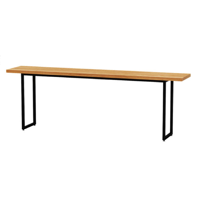 Glam Solid Wood Pub Dining Set 1/2/4/7/9 Pieces Natural Counter Set for Coffee Shop