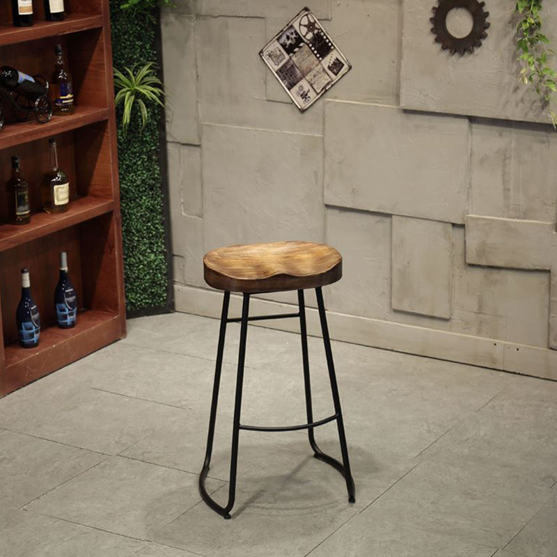 Rectangular Solid Wood Bar Table Set Industrial 1/4/7 Pieces Counter Table with Stools