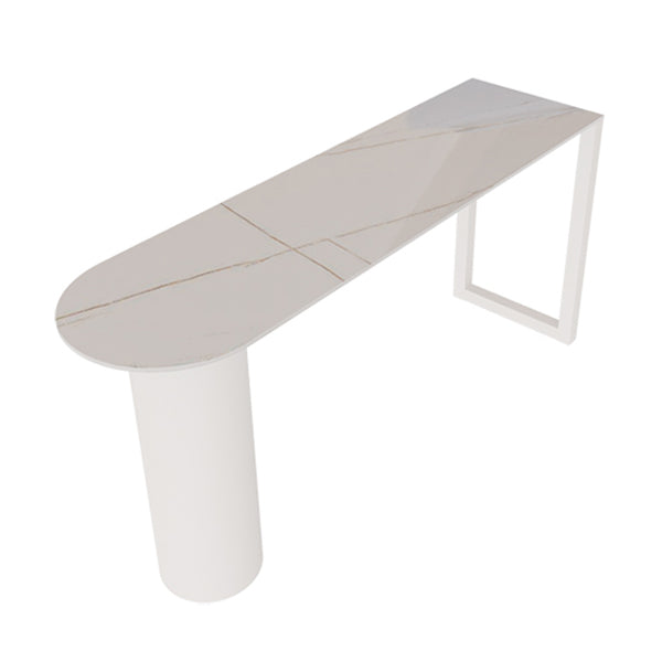 Modern Stone Bar Table Set 1/2/3 Pieces Counter Table for Indoor