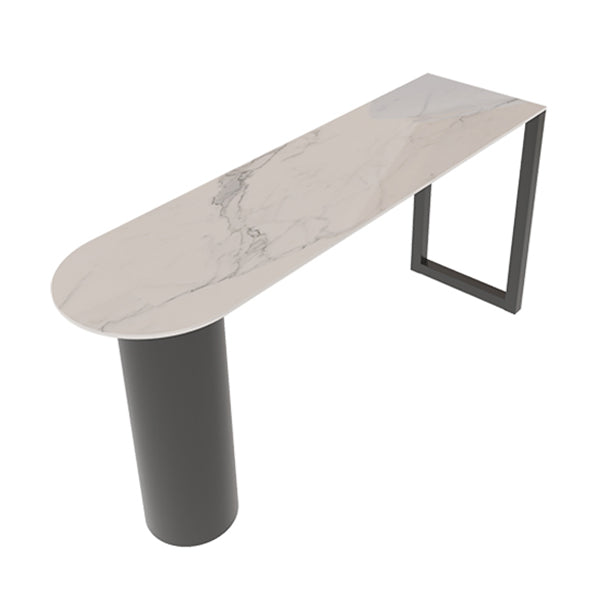 Modern Stone Bar Table Set 1/2/3 Pieces Counter Table for Indoor