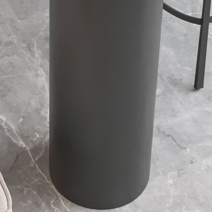 Modern Stone Bar Table Set 1/2/3 Pieces Counter Table for Indoor