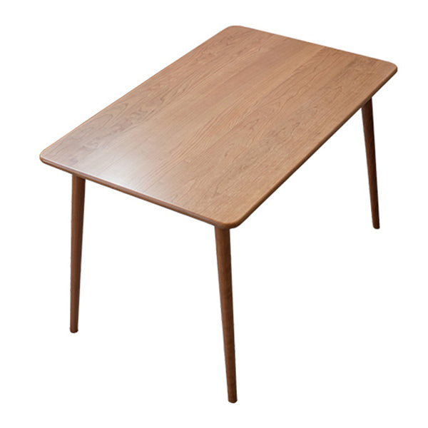 Modern 1/4/5/6 Pieces Dining Set Rectangle Cherry Wood Dining Table for Dining Room