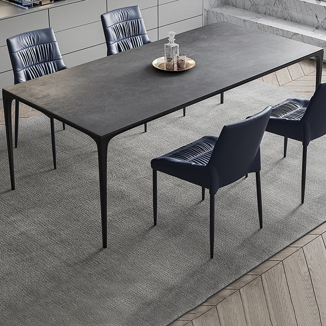 Modern Dining Table Set Stone 1/4/5/7 Pieces Dining Furniture for Indoor