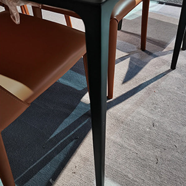 Modern Dining Table Set Stone 1/4/5/7 Pieces Dining Furniture for Indoor