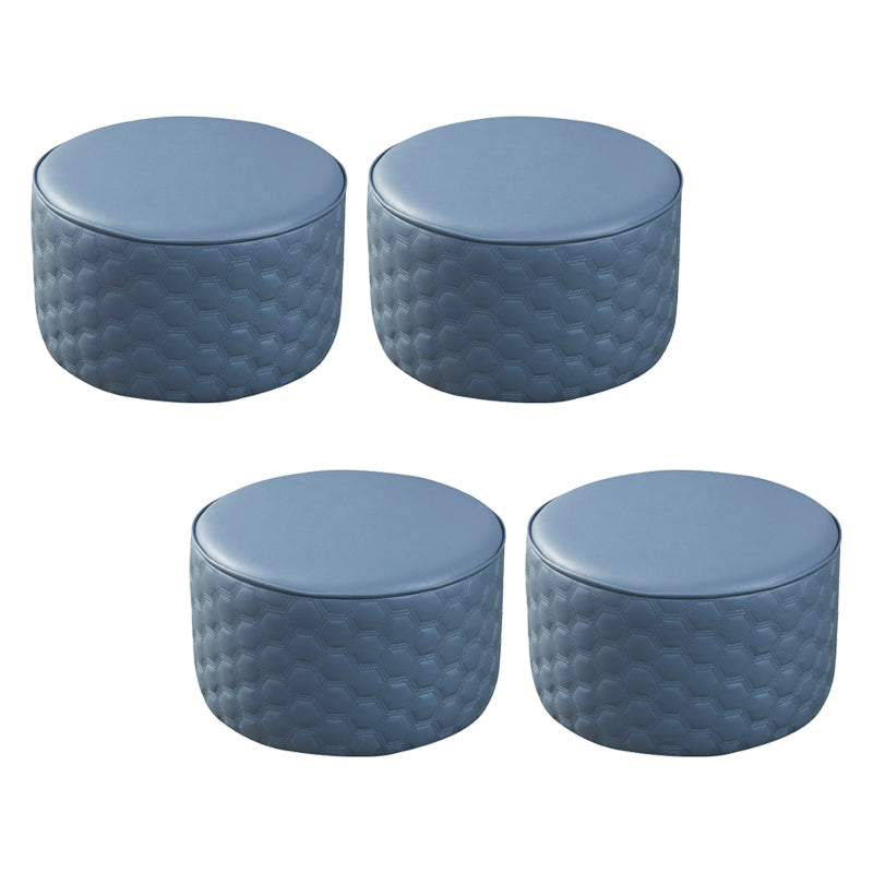 Hexagonal Pattern Water Resistant Standard Modern Orange for Drawing Room