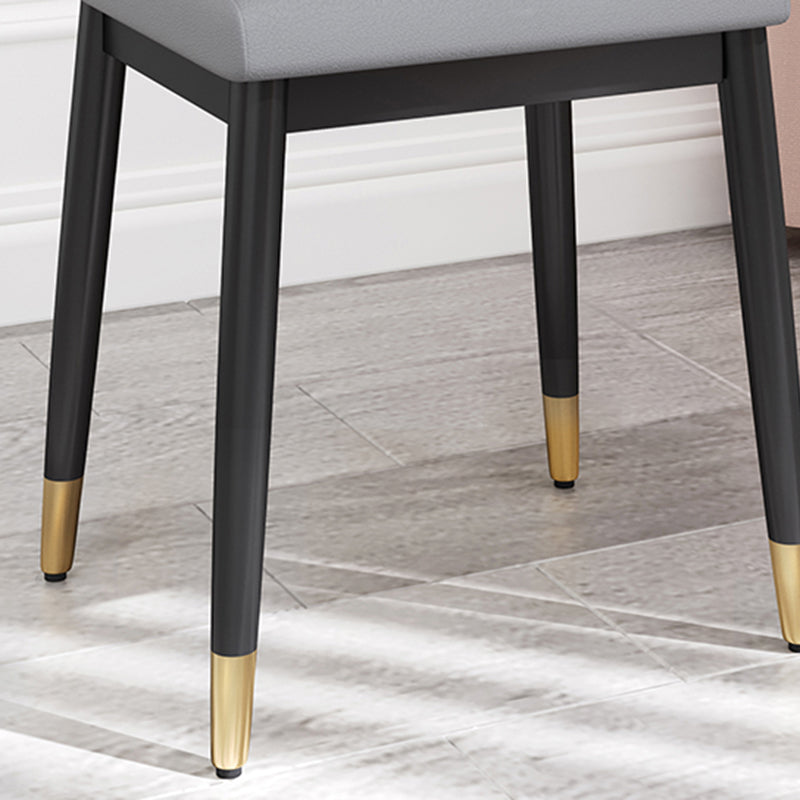 Stylish Pouf Ottoman Solid Color Water Resistant Rectangle Footstool Ottoman