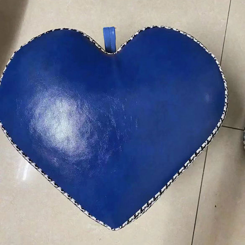 Ottoman Faux Leather Modern Specialty Water Resistant Houndstooth Pattern Ottoman