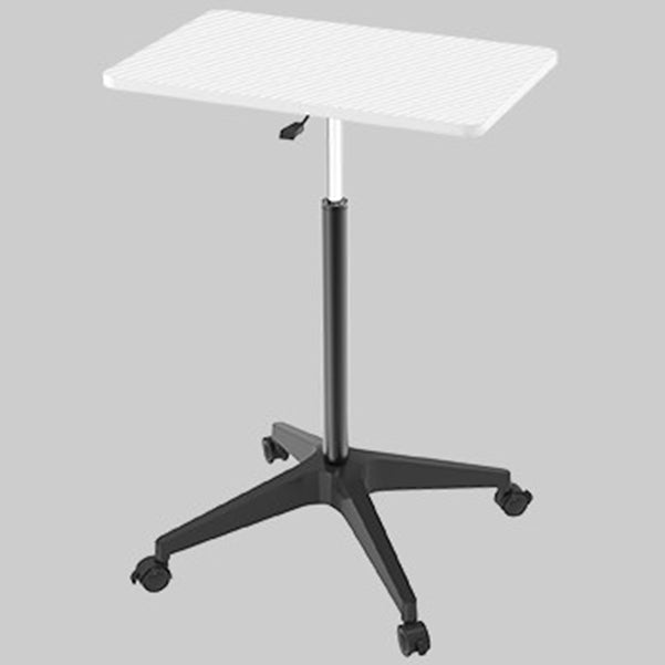 Rectangular Desk height adjustable Desktop Table Leg with Caster Wheels