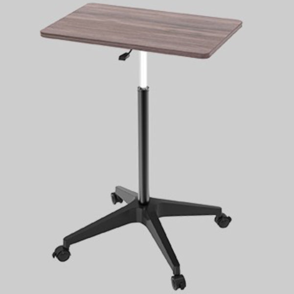 Rectangular Desk height adjustable Desktop Table Leg with Caster Wheels