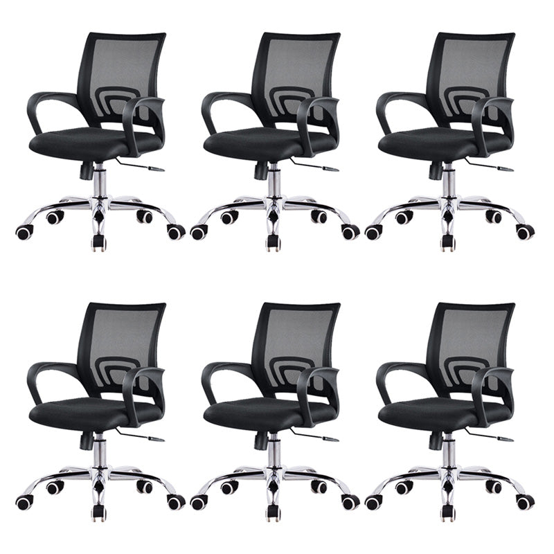 Modern Desk Chair Mid Back Ergonomic Computer Task Mesh Office Chair