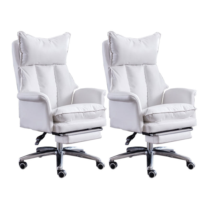 Modern Slide Chair High Back Ergonomic Adjustable Leather Executive Chair