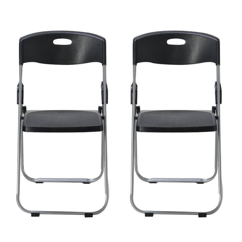 Modern Plastic Office Chair Armless Folding Conference Chair