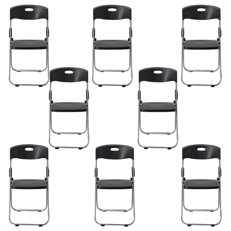 Modern Plastic Office Chair Armless Folding Conference Chair
