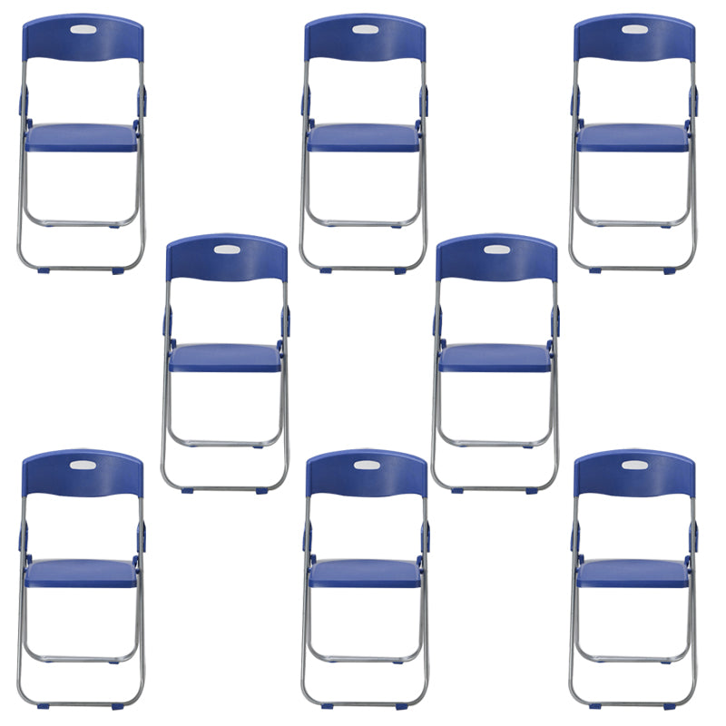 Modern Plastic Office Chair Armless Folding Conference Chair