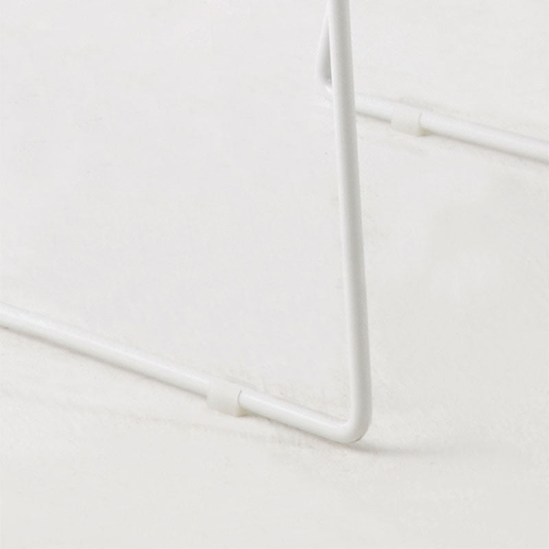 Modern Armless Upholstered Task Chair No Wheels Office Chair