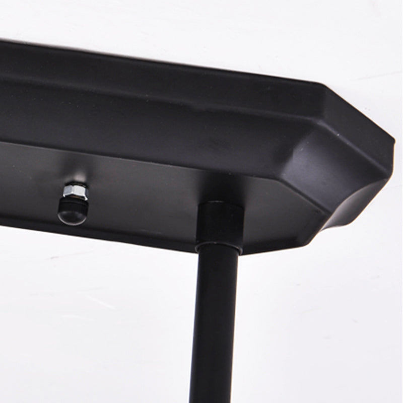 Light Luxury Style Hanging Lamp Geometry Shape Island Light Fixture for Dining Table