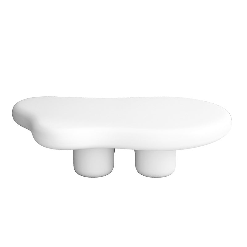 Solid Wood 4 Legs Coffee Table Minimalist Nordic Style Coffee Table