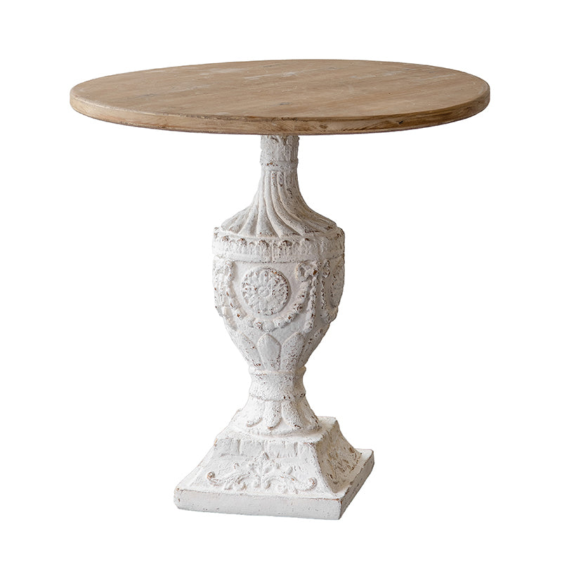 French Country Distressed Wood Coffee Table Set for Living Room