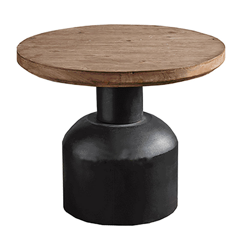 French Country Distressed Wood Coffee Table Set for Living Room