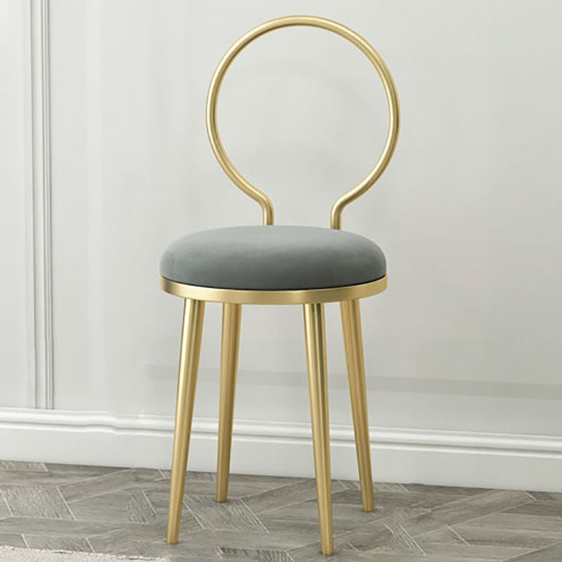 Upholstered Dining Side Chair Scandinavian Design Open Back Dining Side Chairs