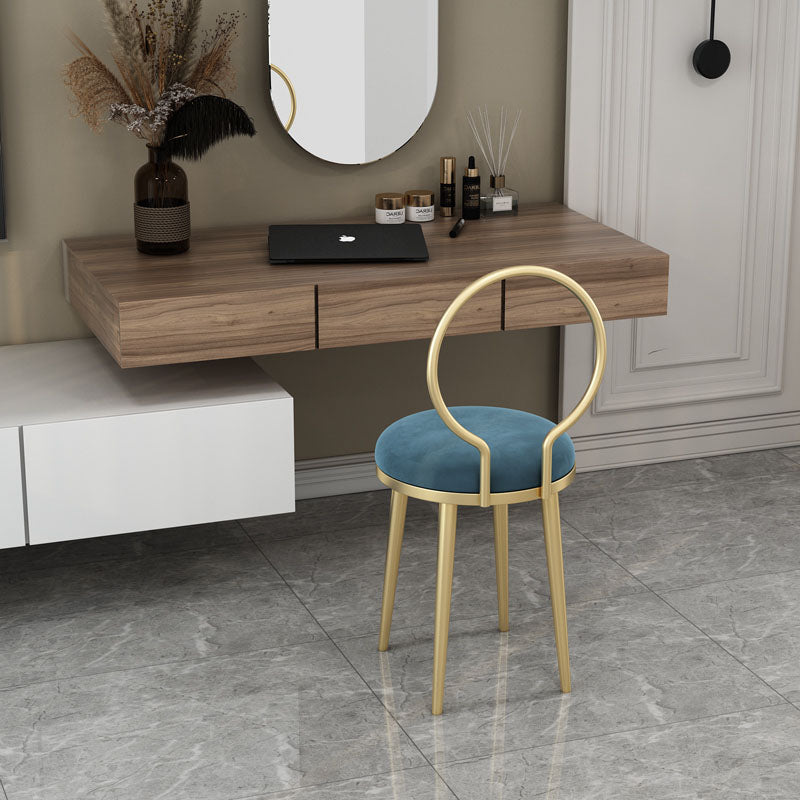 Upholstered Dining Side Chair Scandinavian Design Open Back Dining Side Chairs