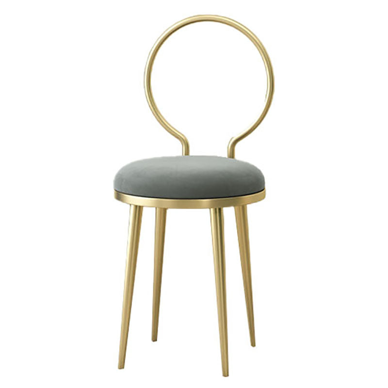 Upholstered Dining Side Chair Scandinavian Design Open Back Dining Side Chairs