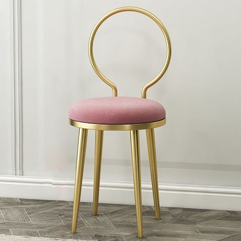 Upholstered Dining Side Chair Scandinavian Design Open Back Dining Side Chairs