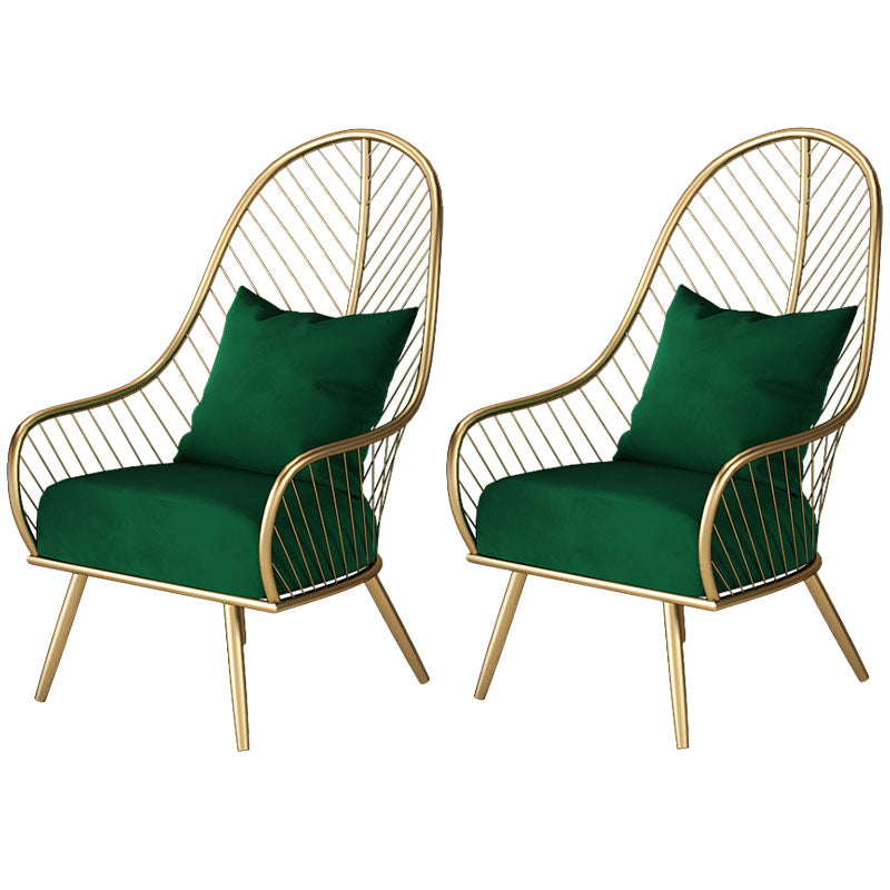 Upholstered Dining Side Chair Scandinavian Windsor Back Arm Chairs