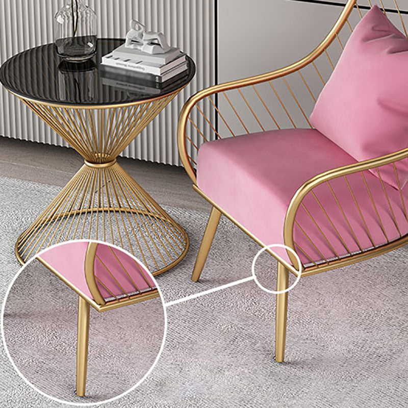 Upholstered Dining Side Chair Scandinavian Windsor Back Arm Chairs