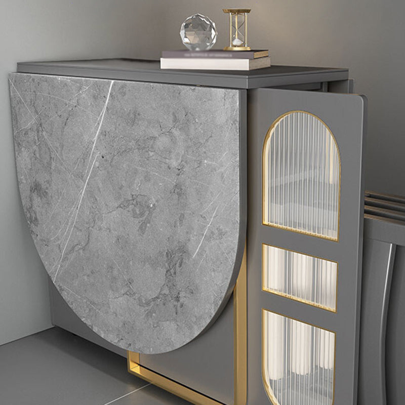 Modern Dining Table Pedestal Base Table ,59.1"L x 31.5"W x 29.5"H