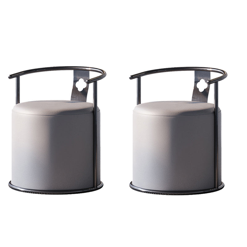 Glam Style Single Sofa Chair Black/Gold Color Arm Chair for Living Room