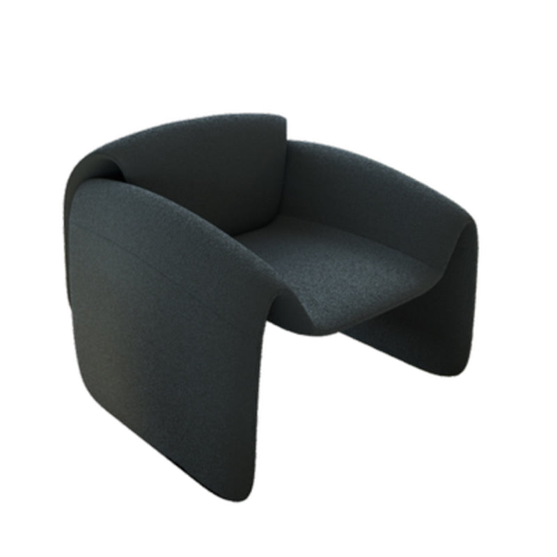 30.71" Wide Contemporary Style Single Sofa Chair Fixed Back Arm Chair