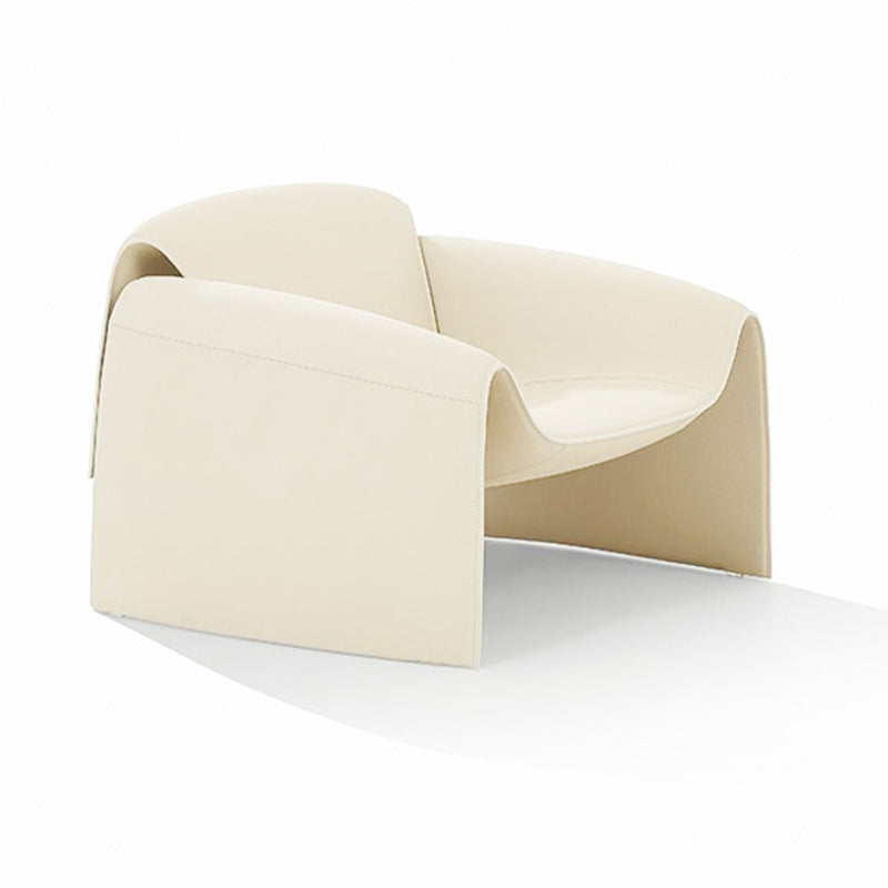 30.71" Wide Contemporary Style Single Sofa Chair Fixed Back Arm Chair